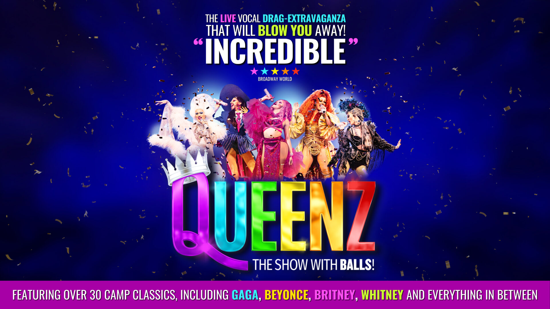 Queenz &#8211; The show with BALLS!