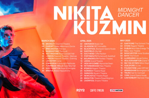 ROYO, Cuff &#038; Taylor and Live Nation Present Nikita Kuzmin Midnight Dancer